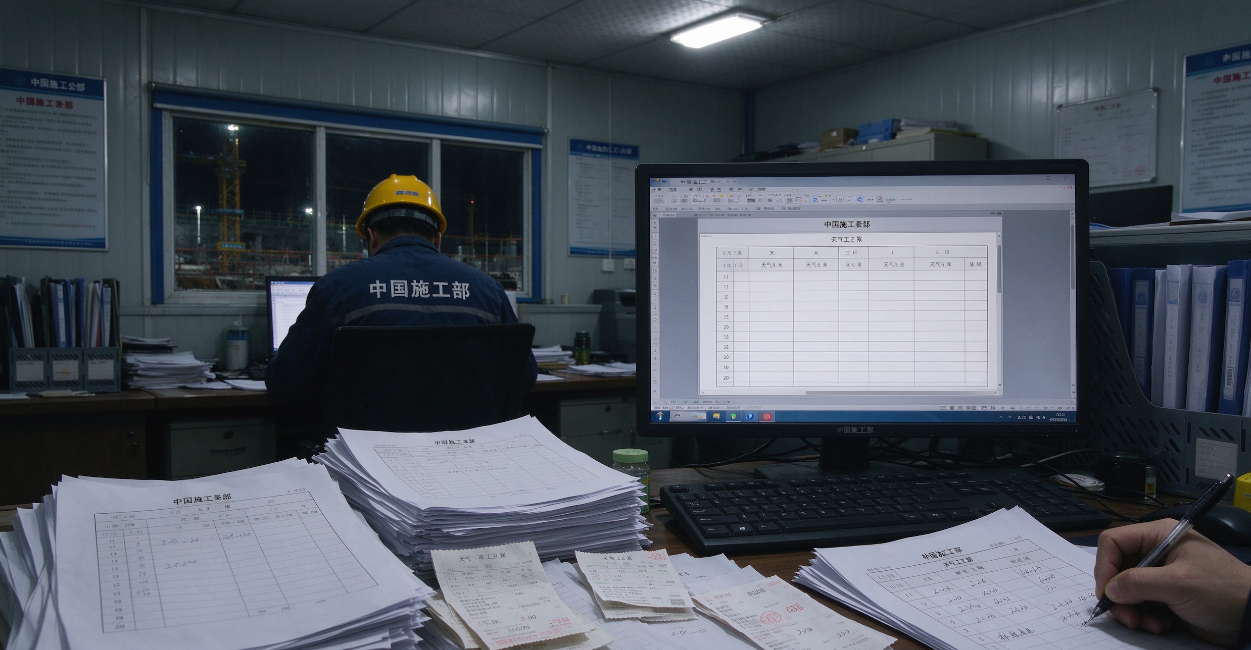 明建云工程施工员：施工日志月底补，工程项目管理丢的就是这一环
