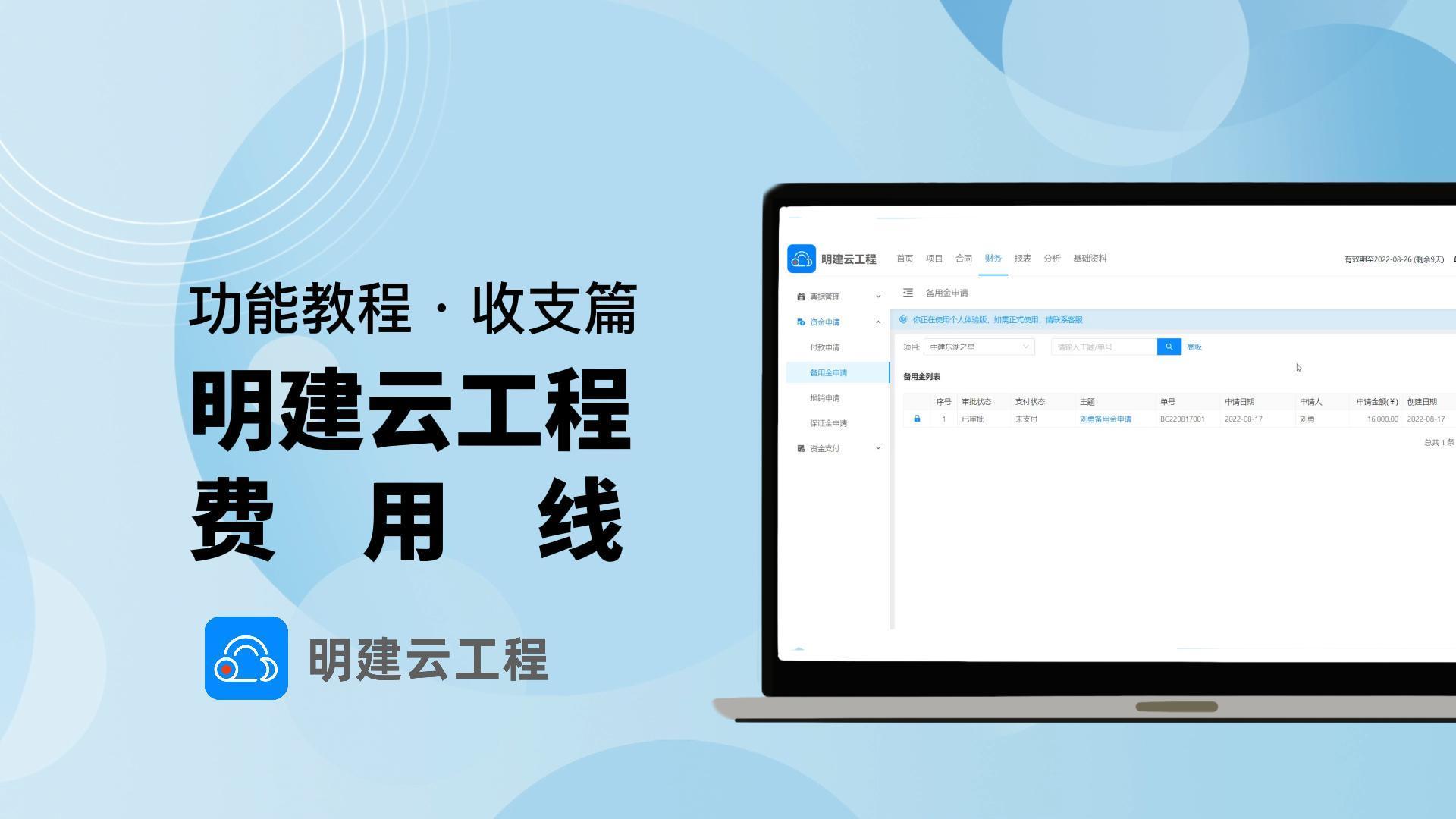 费用线